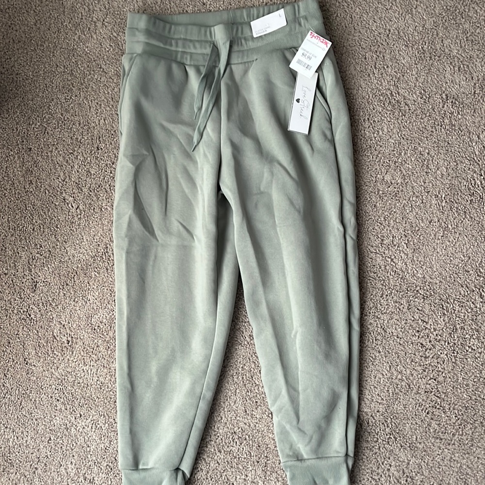 Green Joggers - Never Worn!